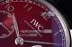 Replica IWC Schaffhausen Portuguese 7 Days Power Reserve watch Stainless Steel Case Red Face (3)_th.jpg